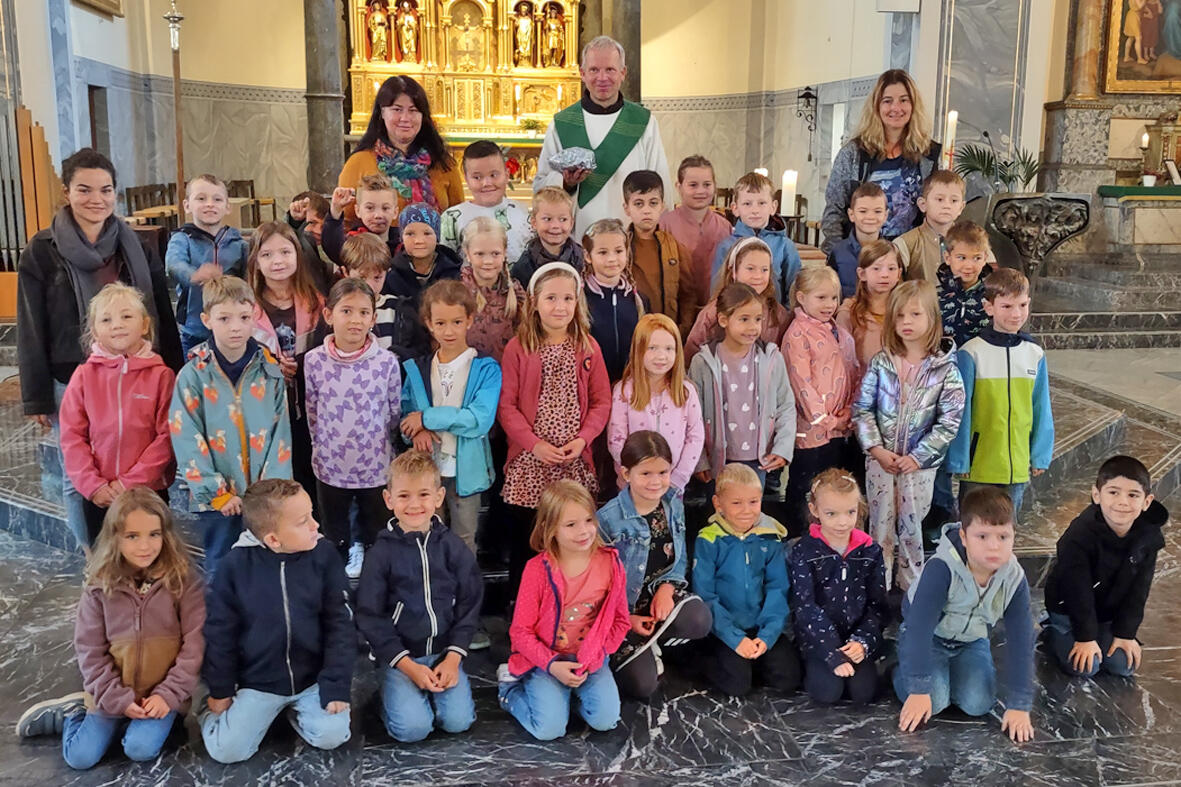 Impression „Du bist ein Ton in Gottes Melodie“  Gottesdienste zur Einschulung in Urloffen