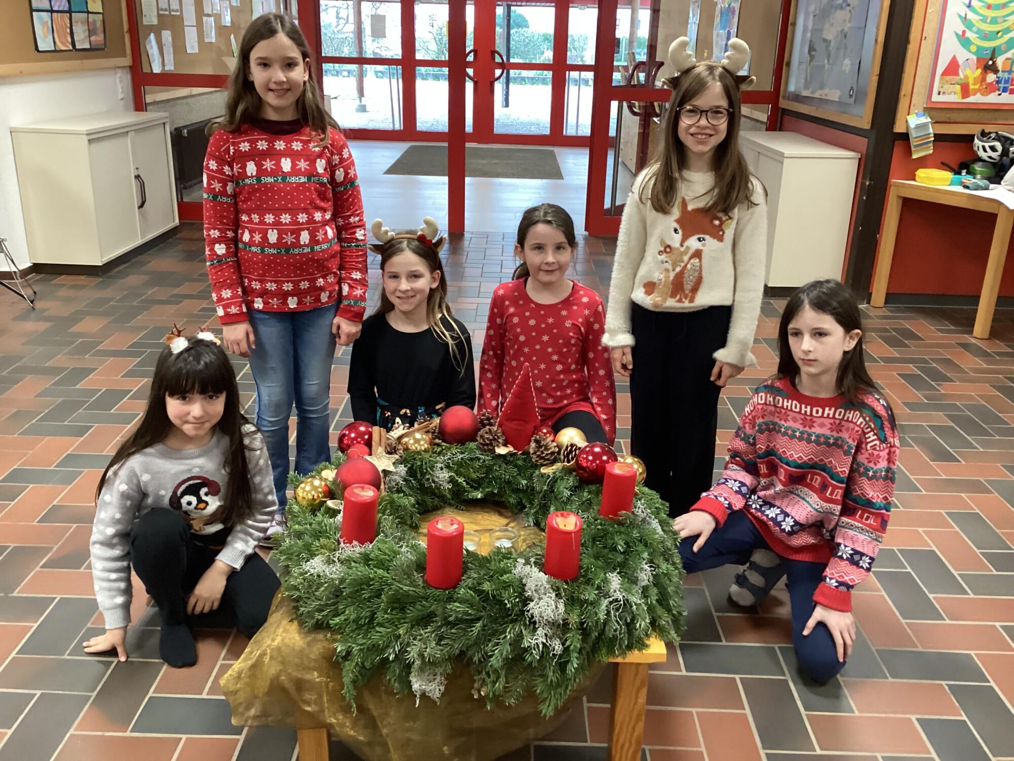 Impression Advent in der Schauenburgschule