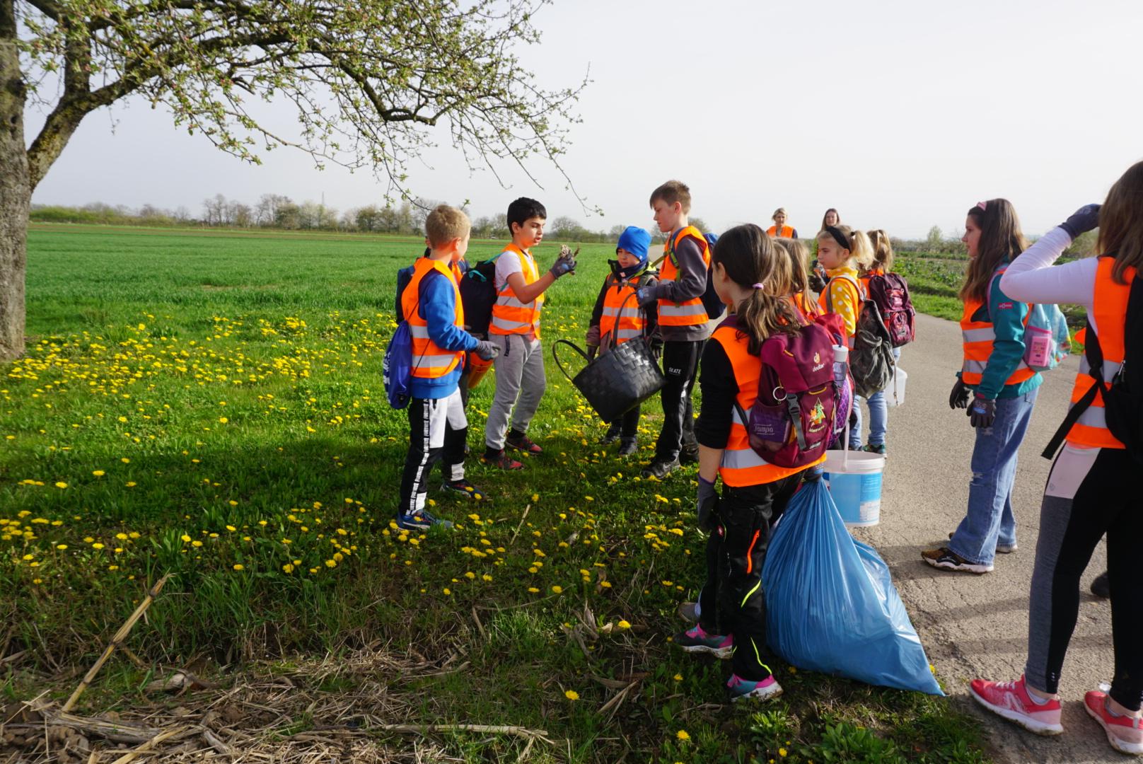 Impression Schauenburgschule Urloffen beteiligt sich an der 6. Ortenauer Kreisputzete